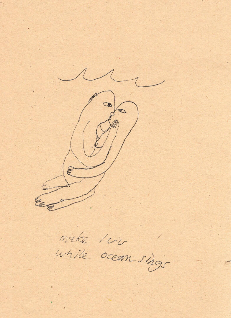 make luv in the ocean